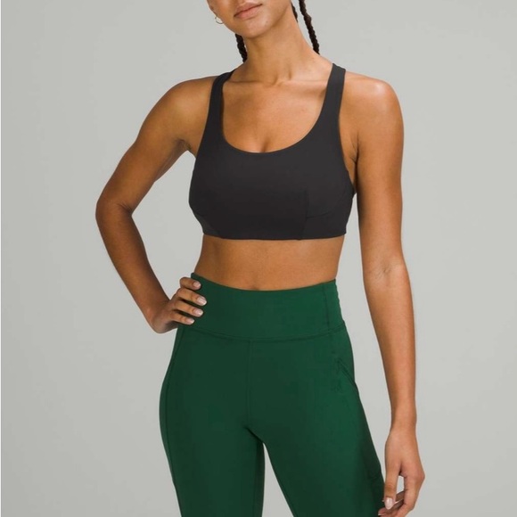 Lululemon Wunder Train Sports Bra, Medium Support, Black, Sz 6, C/D Cup W2CY3S - Picture 3 of 10